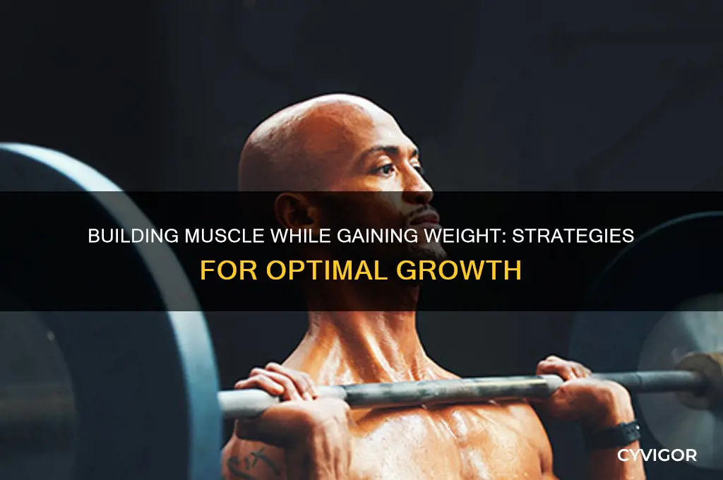 can you still build muscle while trying to gain weigh