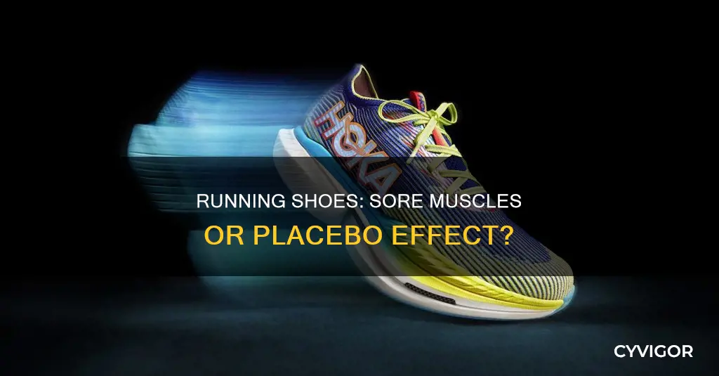 can your new running shoes cause sore muscles