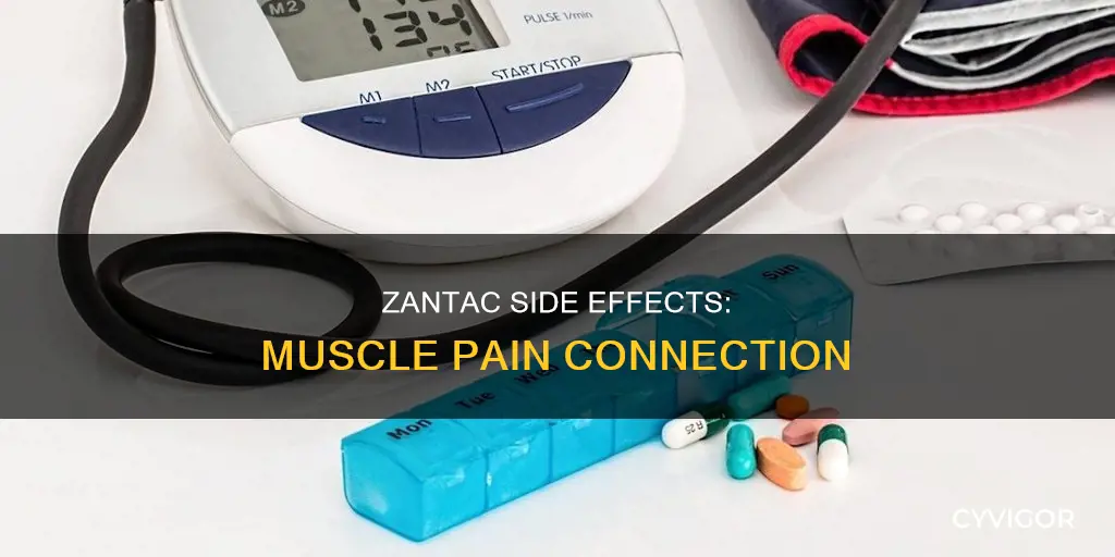 can zantac cause muscle pain