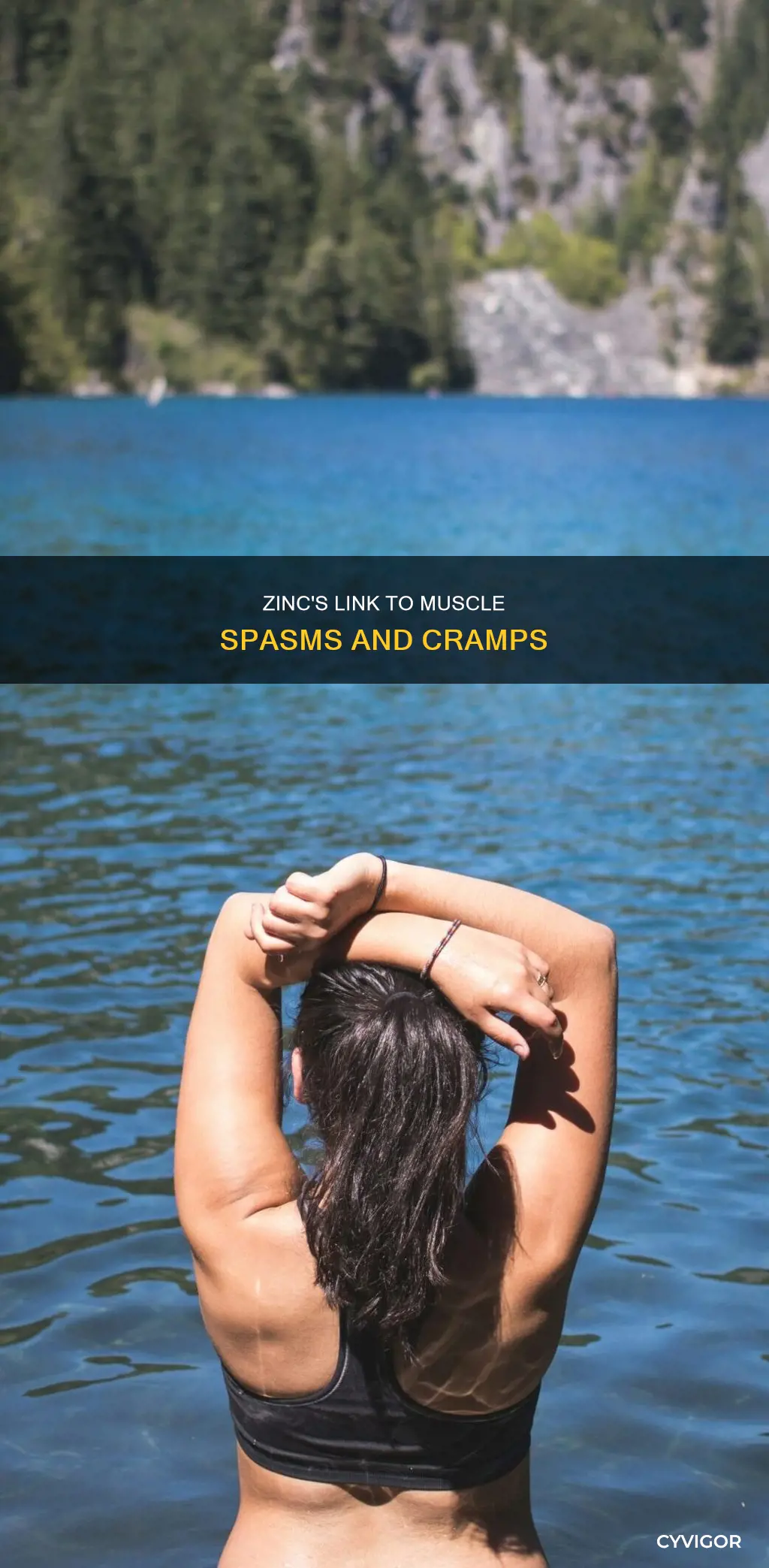 can zinc cause muscle spasms