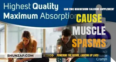 Zinc, Magnesium, Calcium Supplements: Do They Cause Muscle Spasms?