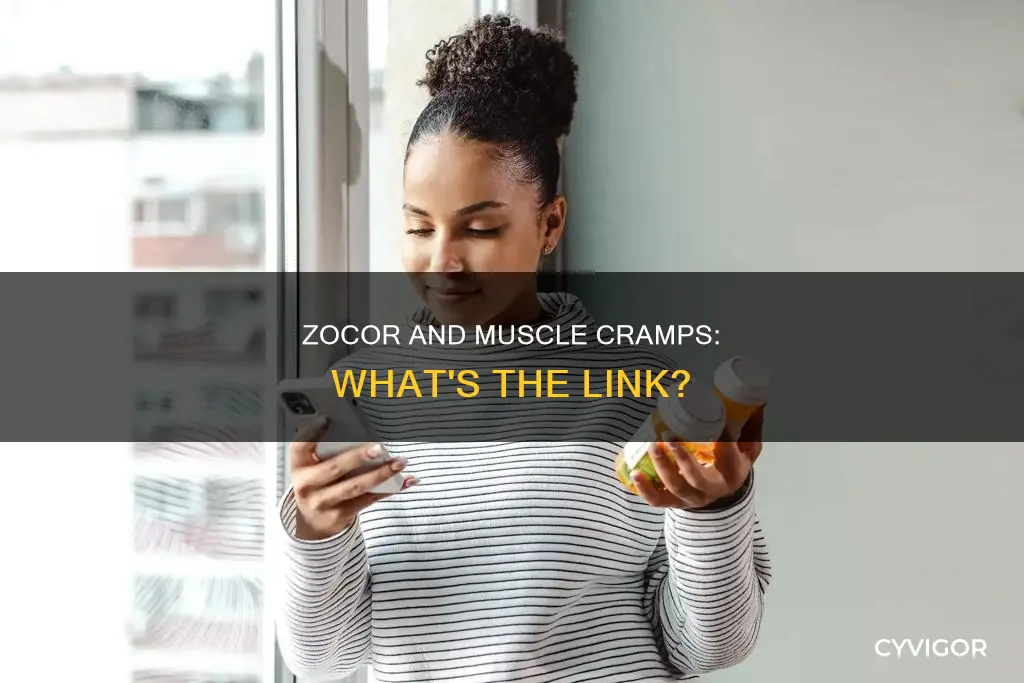 can zocor cause muscle cramps