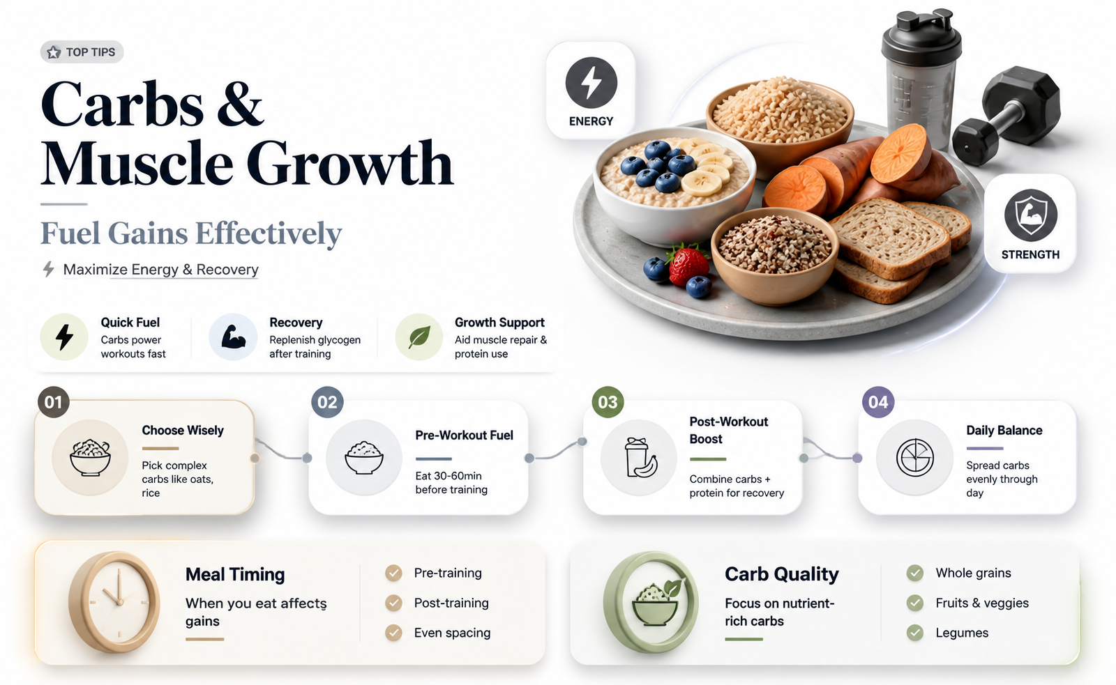 are carbs good for muscle growth