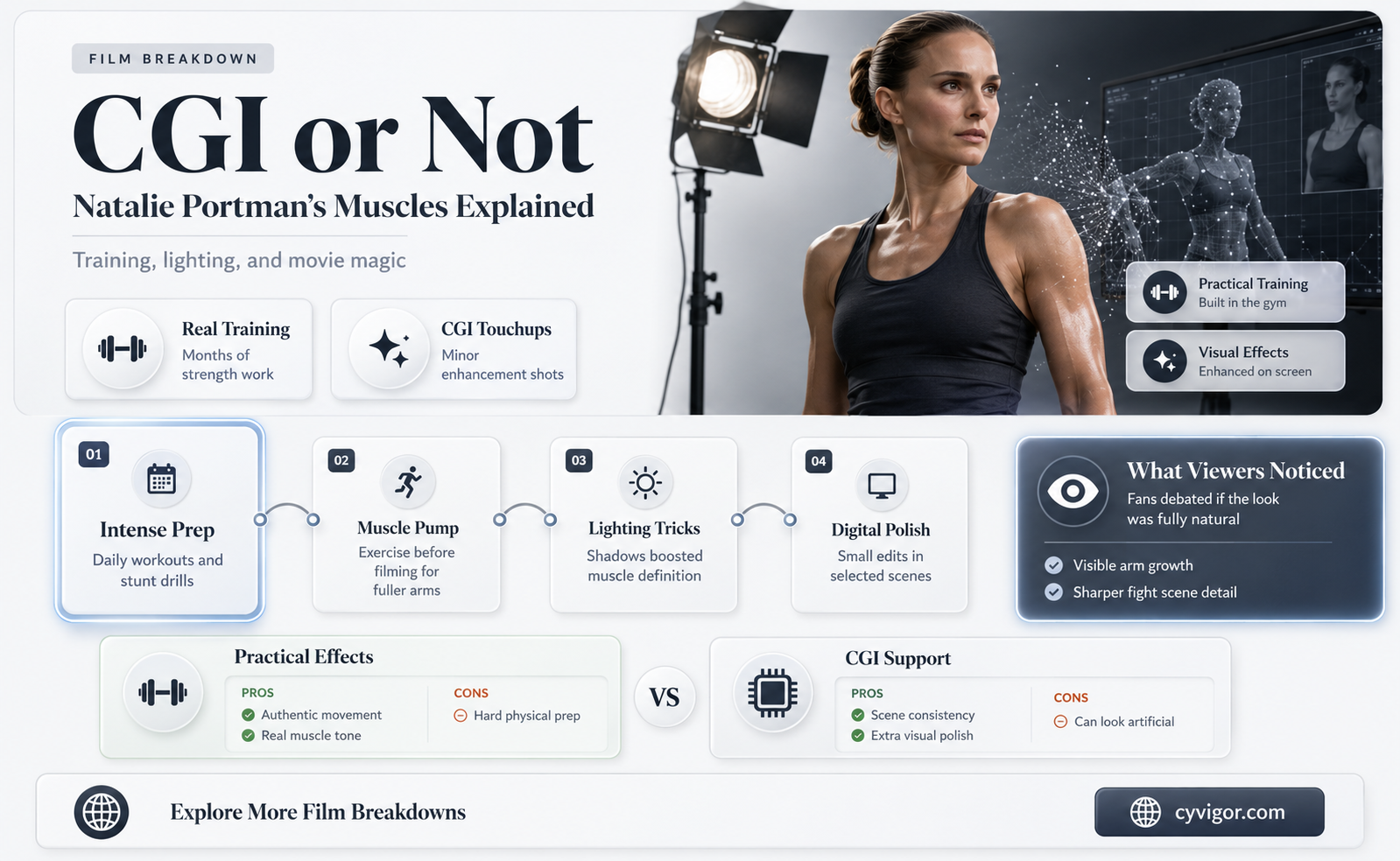 are natalie portmans muscles cgi