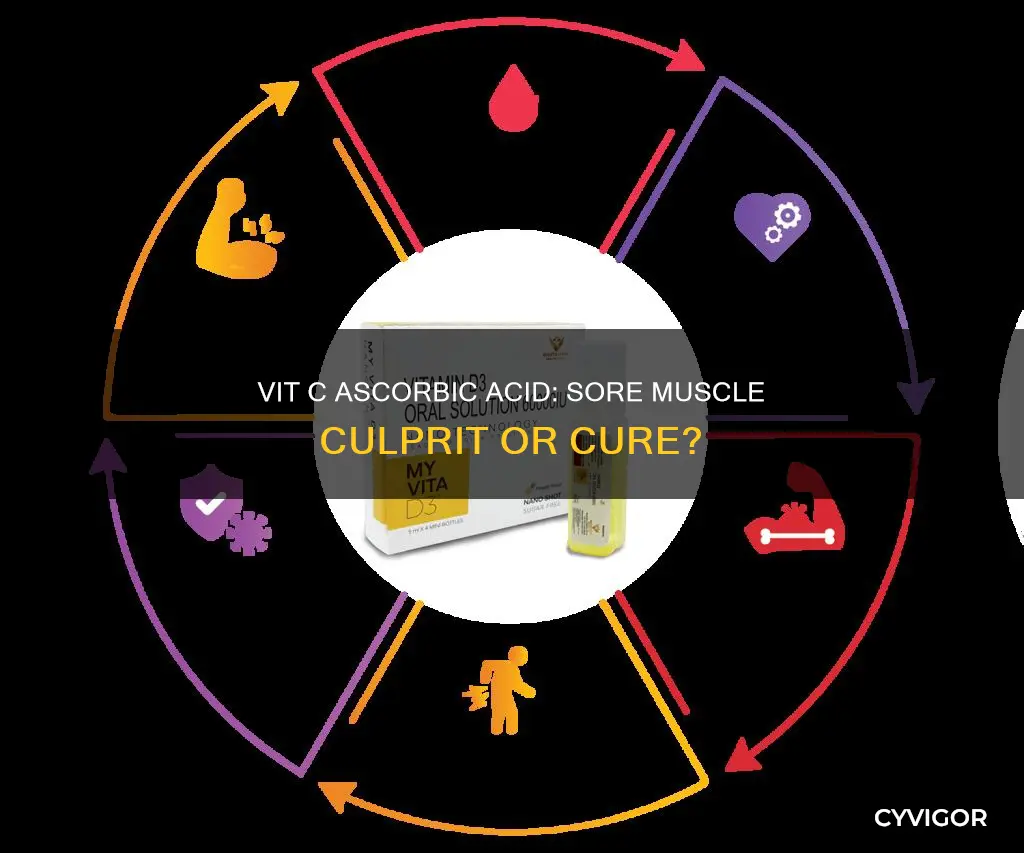 could vit c ascorbic acid cause sore muscles