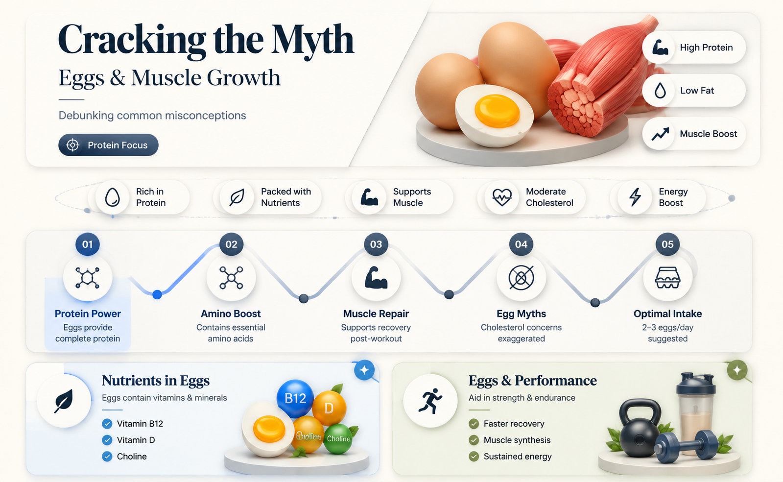 are eggs good for muscle building