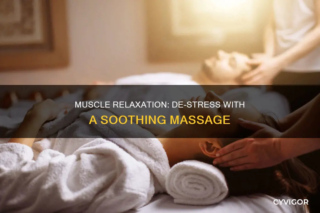 de-stress muscle release massage