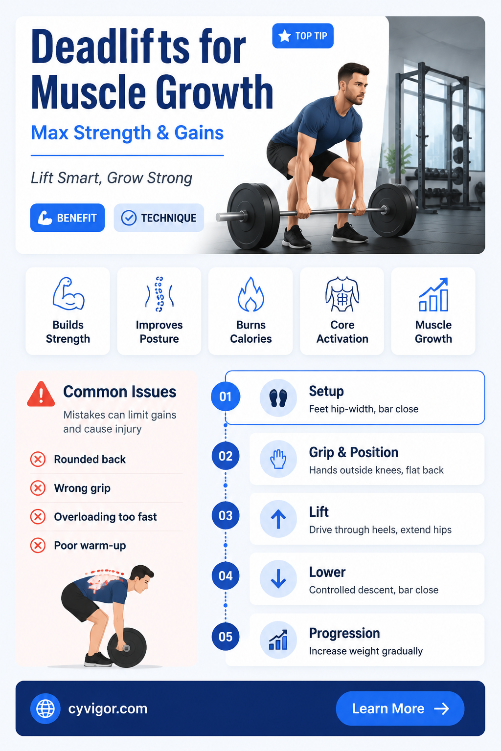 are deadlifts good for muscle growth