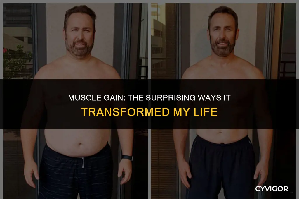 did getting muscles change your life