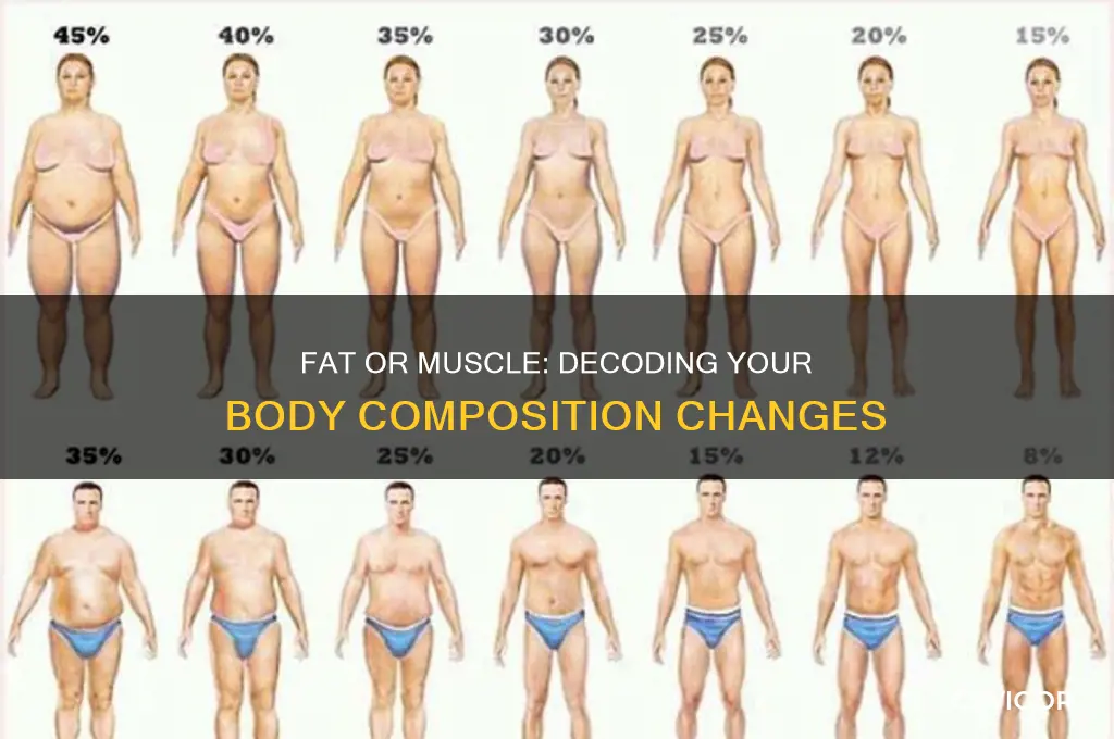 did i gain fat or muscle