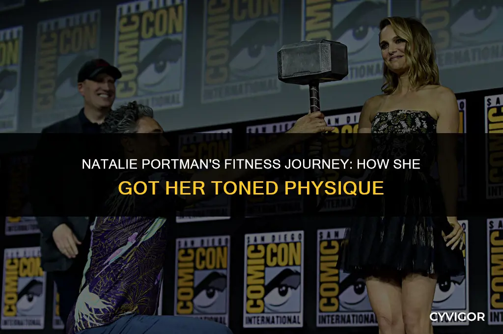 did natalie portman get muscles