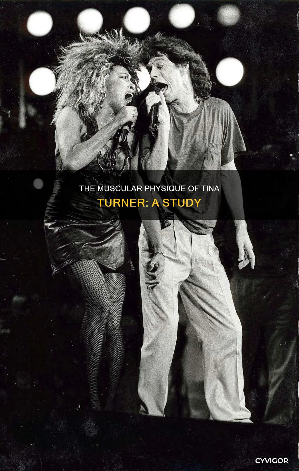 did tina turner have muscles