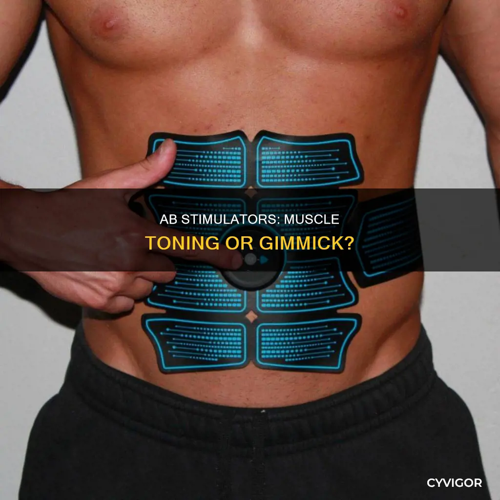 do ab stimulators tone muscle