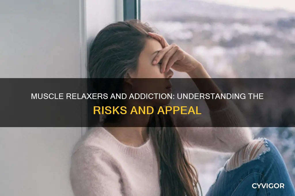 do addicts lik muscle relaxers