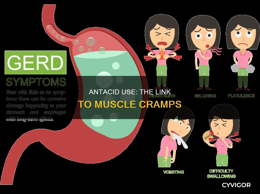 do antacids cause muscle cramps