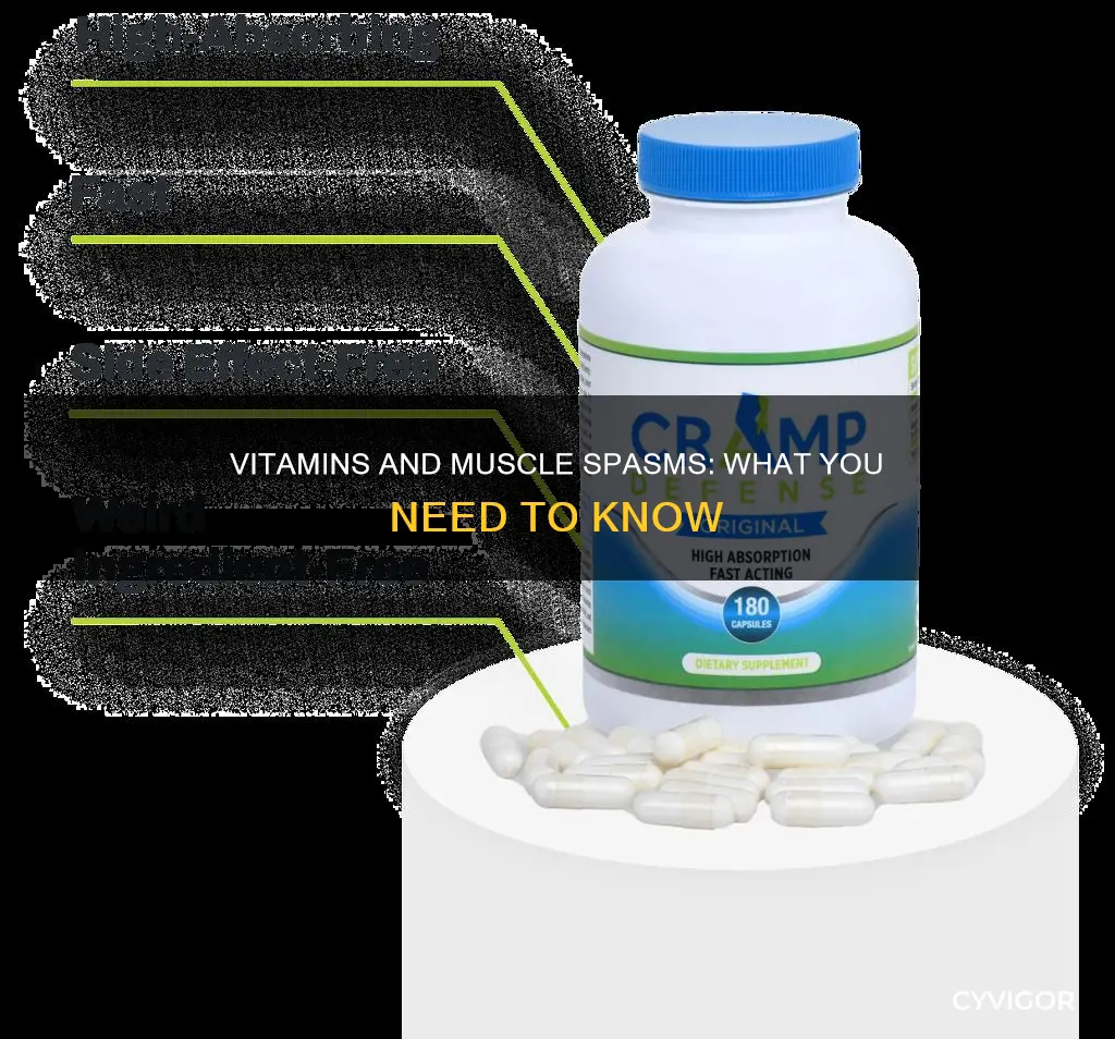 do any vitamins cause muscle spasms