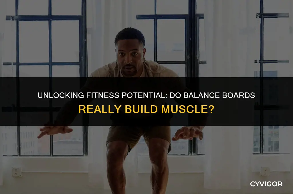 do balance boards build muscle
