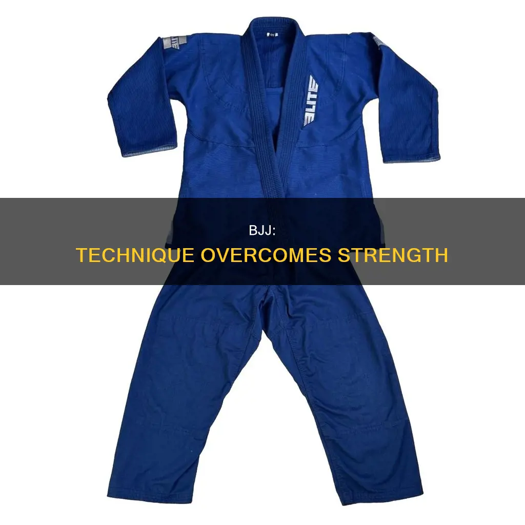 do bjj without muscles