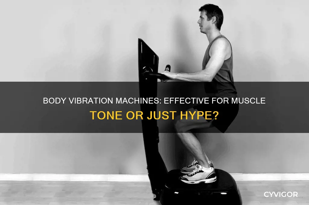 do body vibration machines really work and muscle tone