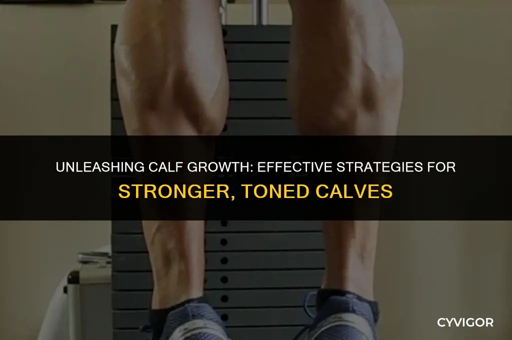 do calf muscles grow