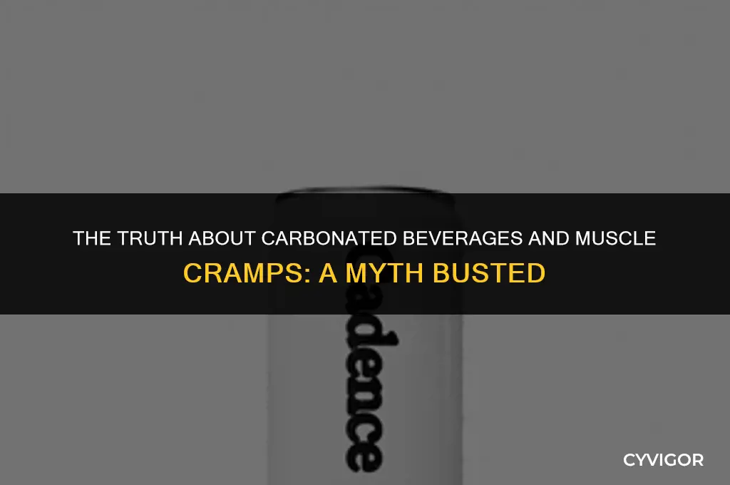 do carbinated beverages casue muscle cramps