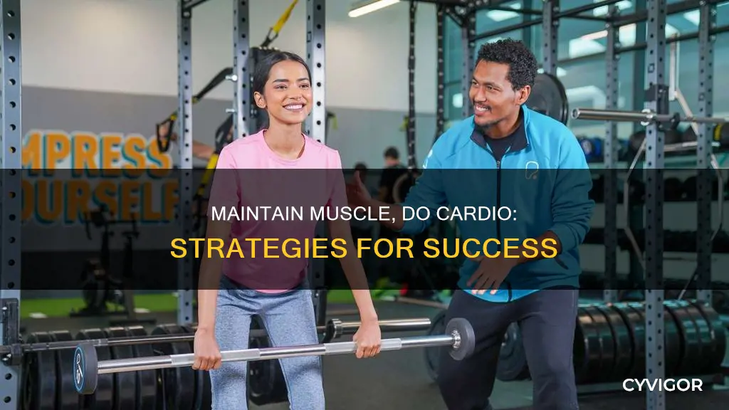 do cardio without losing muscle