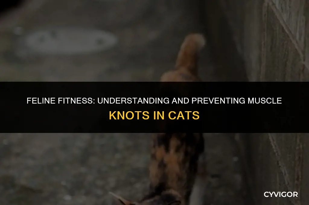 do cats get knots in their muscles
