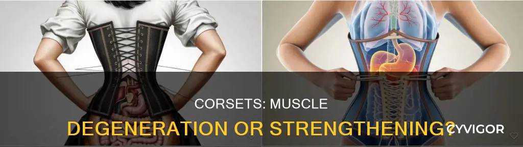 do corsets cause muscle degeneration