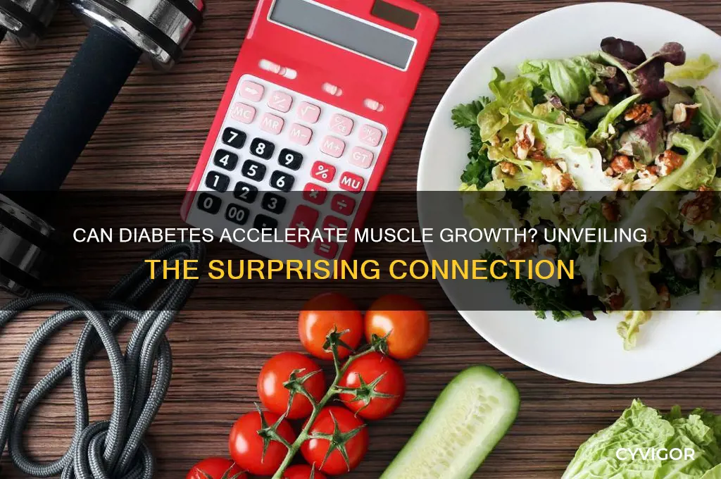 do diabetics gain muscle faster