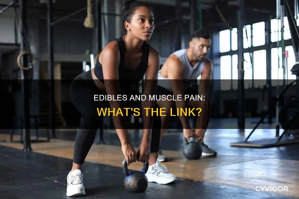 do edibles cause muscle pain