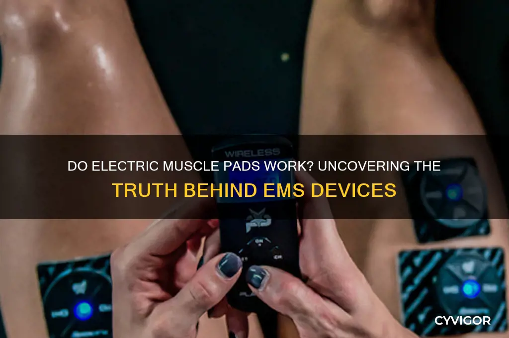do electric muscle pads work