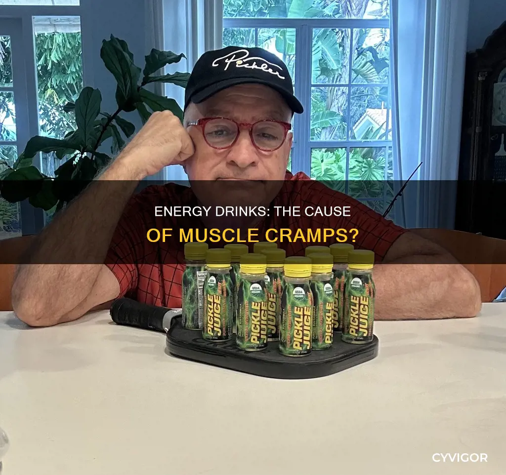 do energy drinks cause muscle cramps