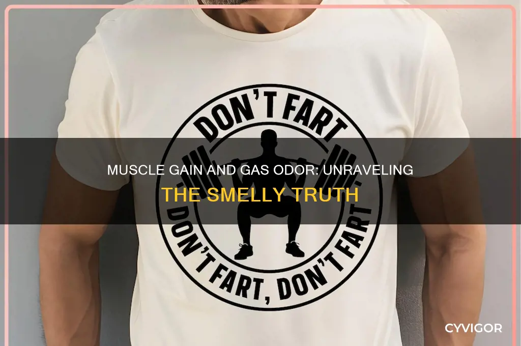 do farts smell differnt when gaining muscle