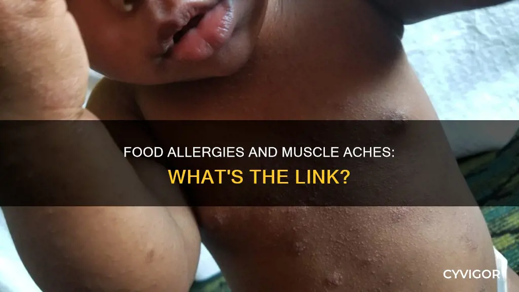 do food allergies cause muscle aches