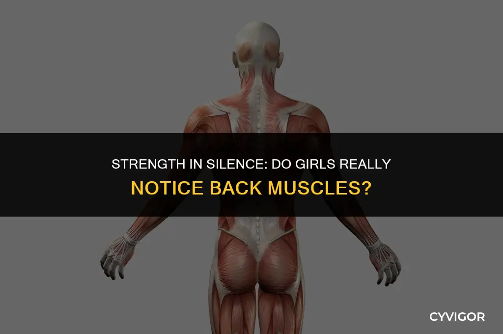 do girls notice back muscles