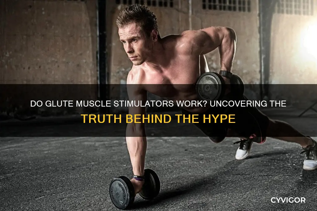 do glute muscle stimulators work
