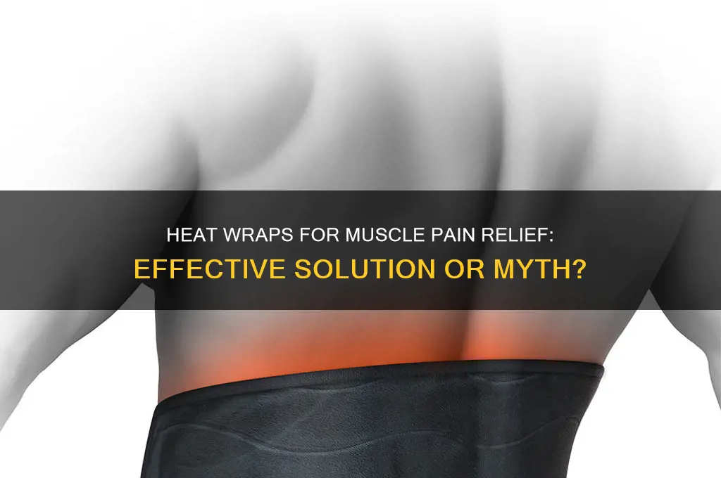do heat wraps reduce muscle pain