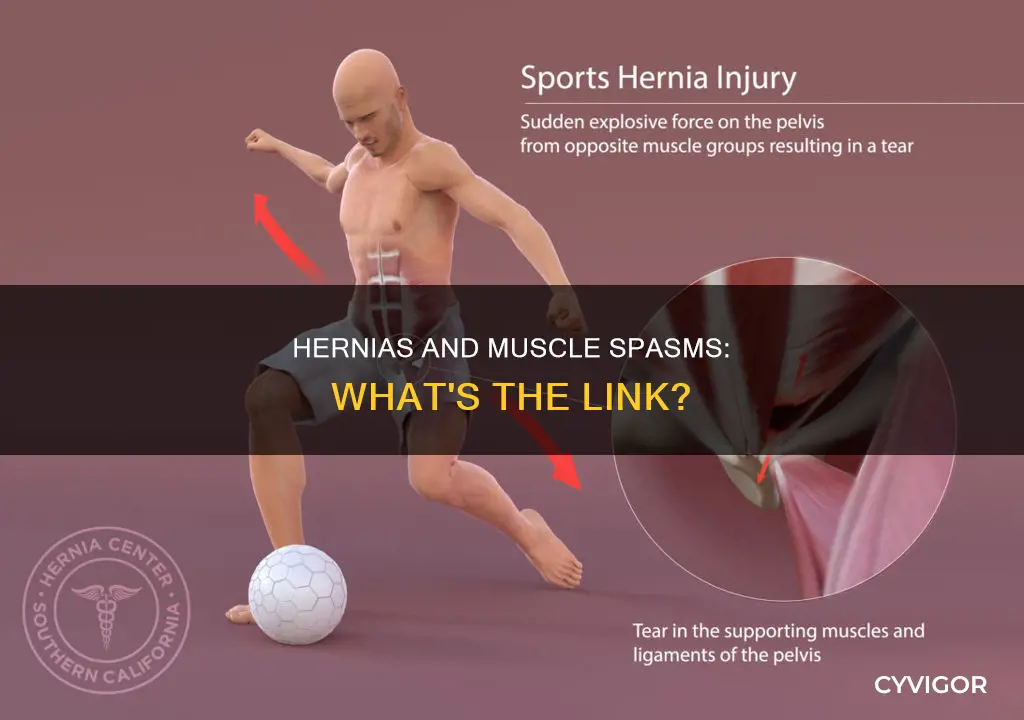 do hernias cause muscle spasms