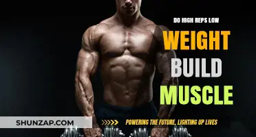 Can High Reps with Low Weights Effectively Build Muscle?