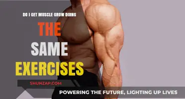 Will My Muscles Grow If I Keep Doing the Same Exercises?