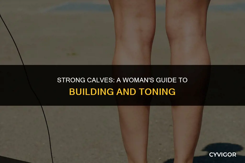 do i have a lot of calf muscles woman