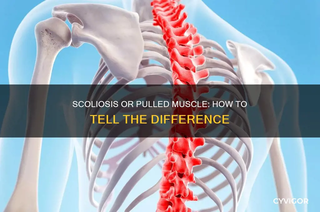 do i have scoliosis or pulled muscle