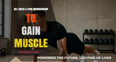 Building Muscle Without a Gym: Is a Membership Necessary?