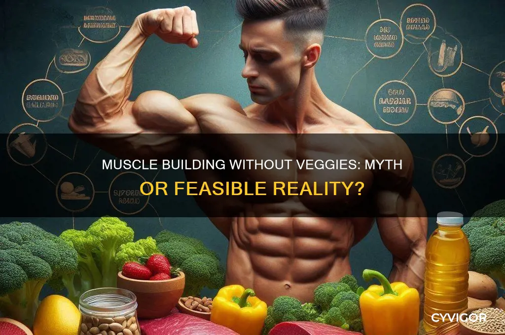 do i need to eat vegetables to gain muscle