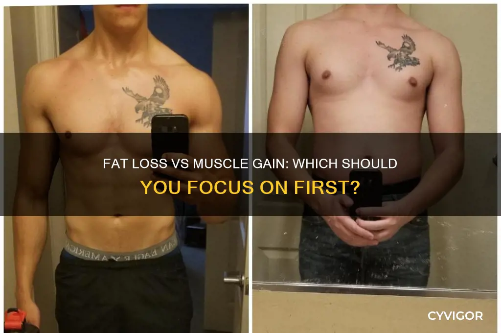do i need to lose fat or gain muscle