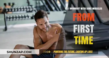 Should You Exercise with Sore Muscles After Your First Workout?