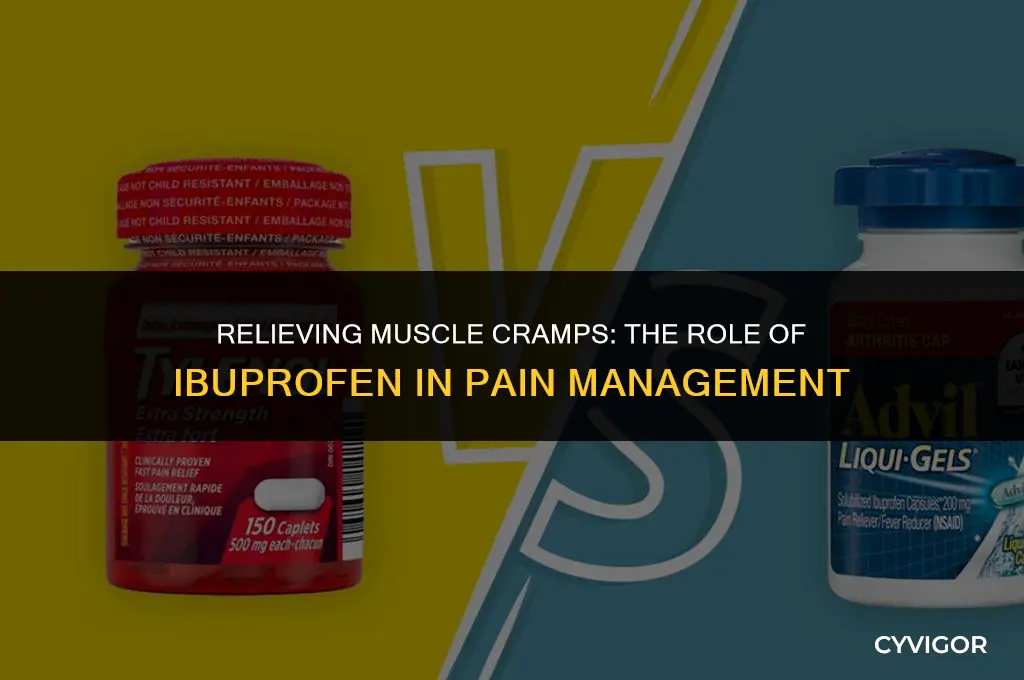 do ibuprofen get rid of muscle cramps