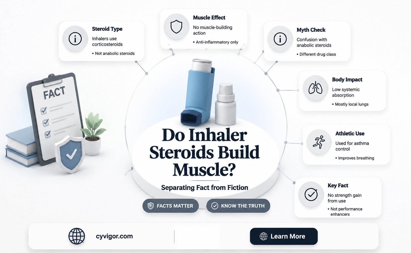 are steroids in inhalers also to gain muscle