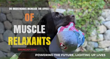 Insecticides and Muscle Relaxants: Potential Enhanced Effects and Risks