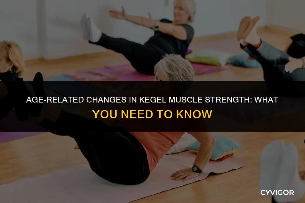 do kagel muscle get weaker with age
